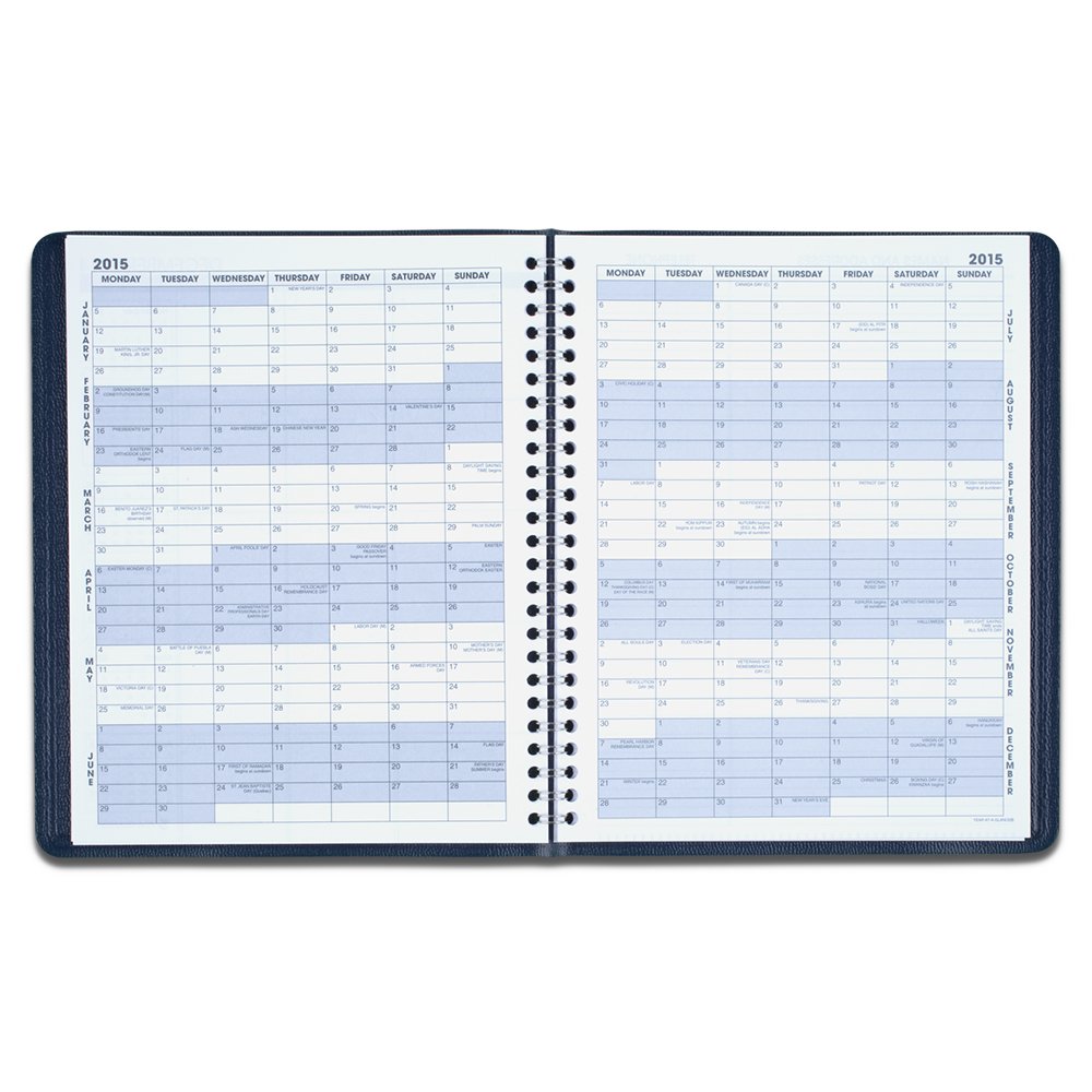 AT-A-GLANCE® Contemporary 2026 Monthly Planner, Black, Large, 9" X 11 - View #2