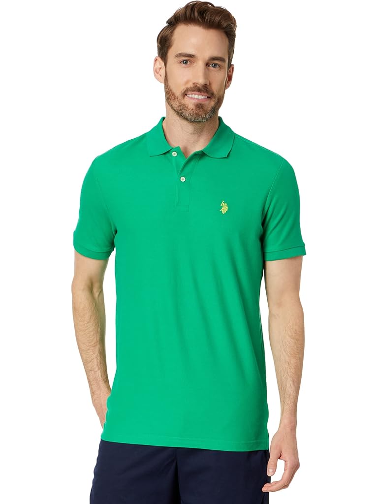 U.S. POLO ASSN. USPA Performance Pique Short Sleeve Polo