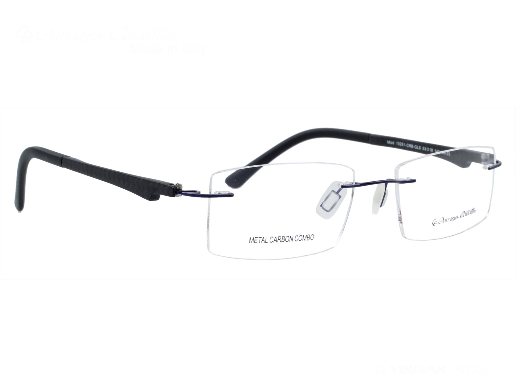 Patrizio Cavallin Rimless Unisex Spectacle Frame