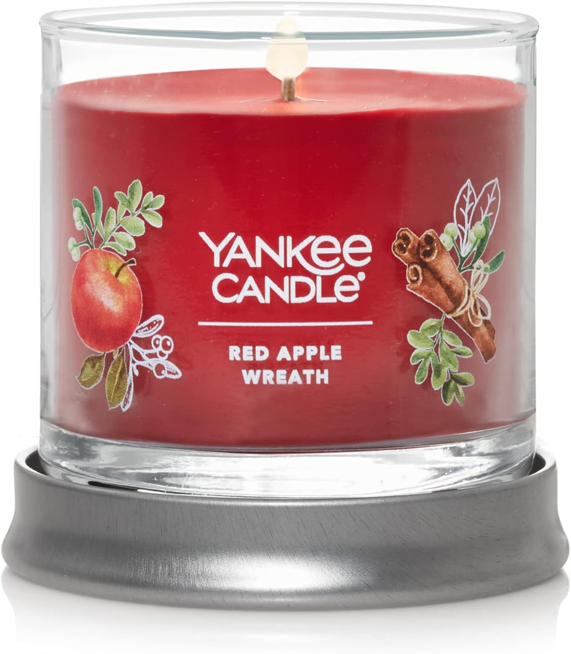 Yankee Candle Red Apple Wreath Scented, Signature 4.3oz