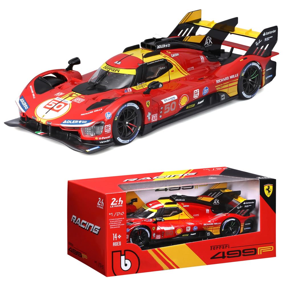 Amazon.com: Xiangtat 1/24 499P 50# Racing Car Le Mans Champion