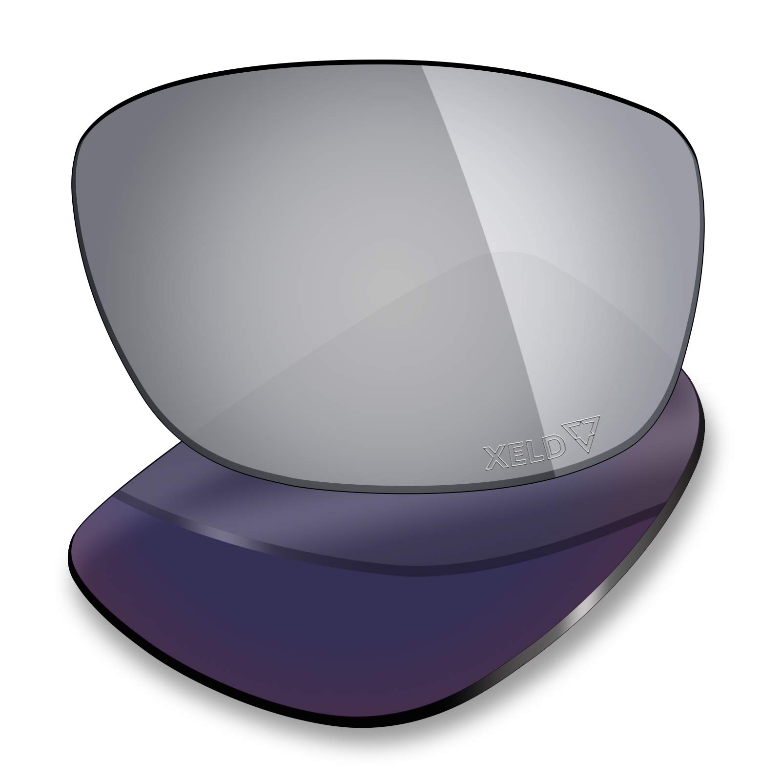Mryok XELD Replacement Lenses for Oakley Ten X - Stills Silver