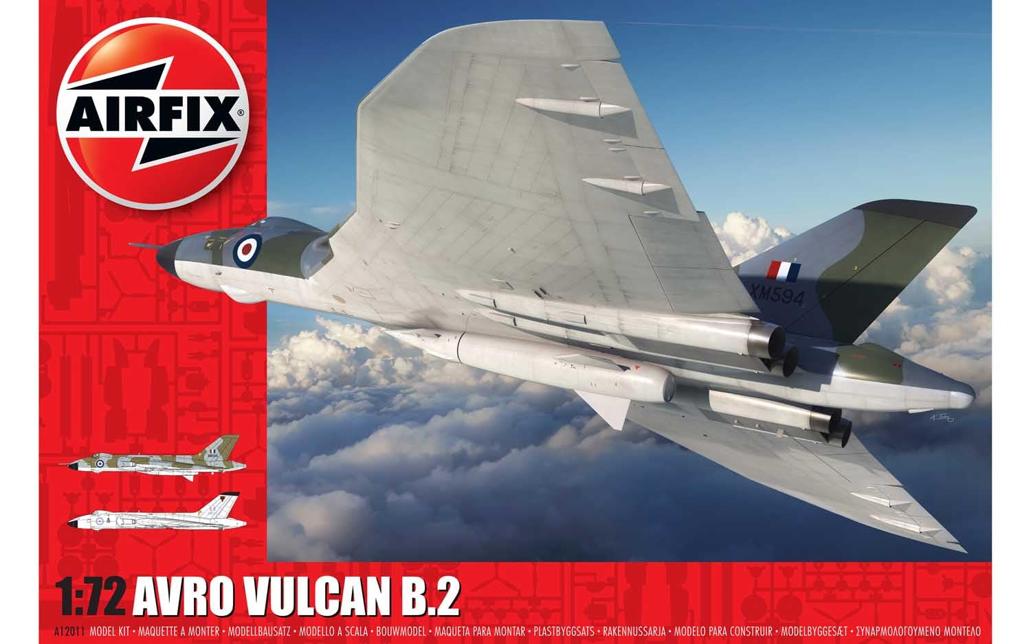 航空機・ヘリコプター AIRFIX 1:72 AVRO VULCAN B.2 1/72 Amazon.com: Airfix Avro Vulcan B.2 1:72 Royal Military Aviation