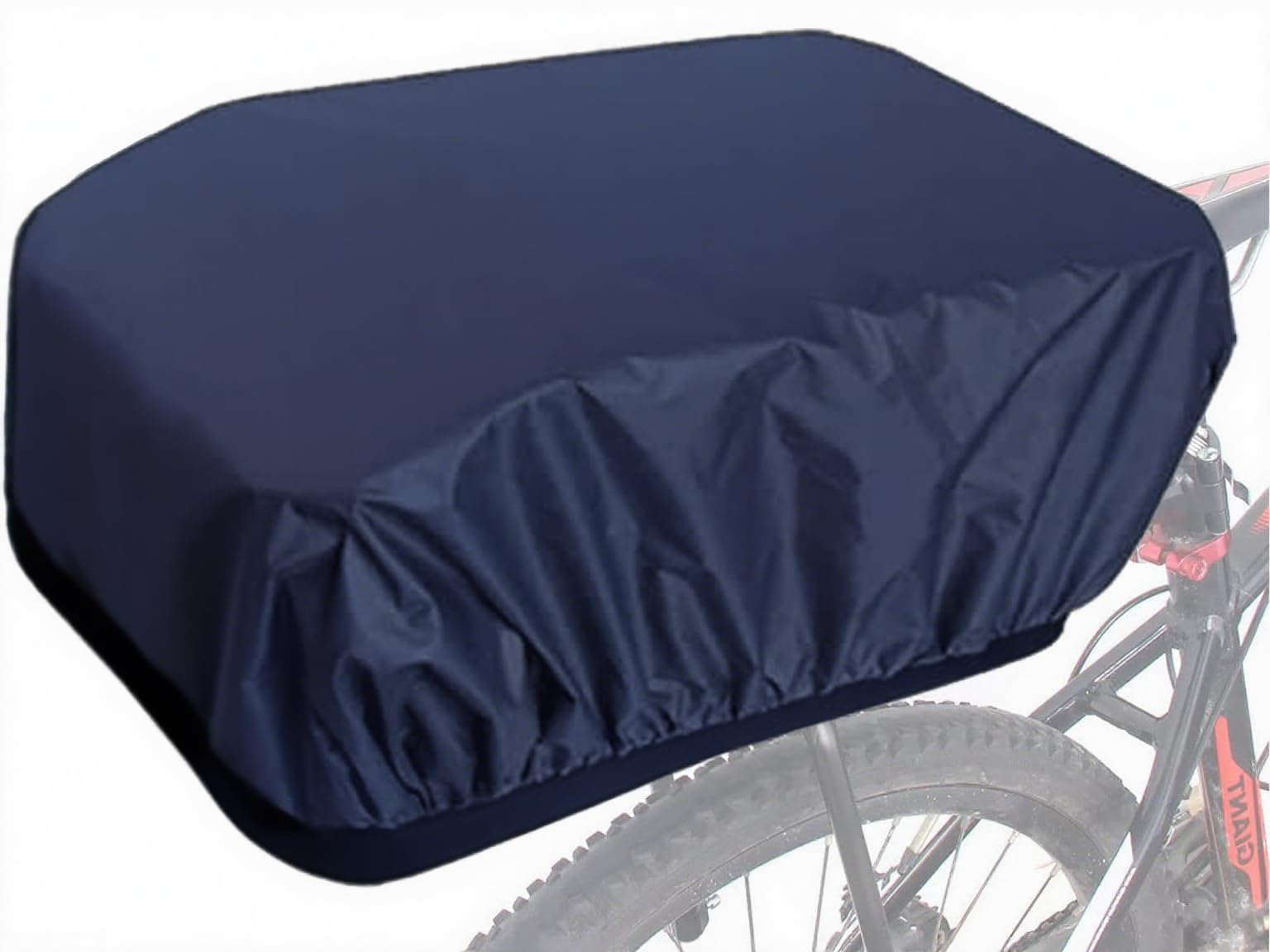 VAOLOAV 35L Bicycle Rear Rack Rain Cover Bike Basket Rain Cover Blue