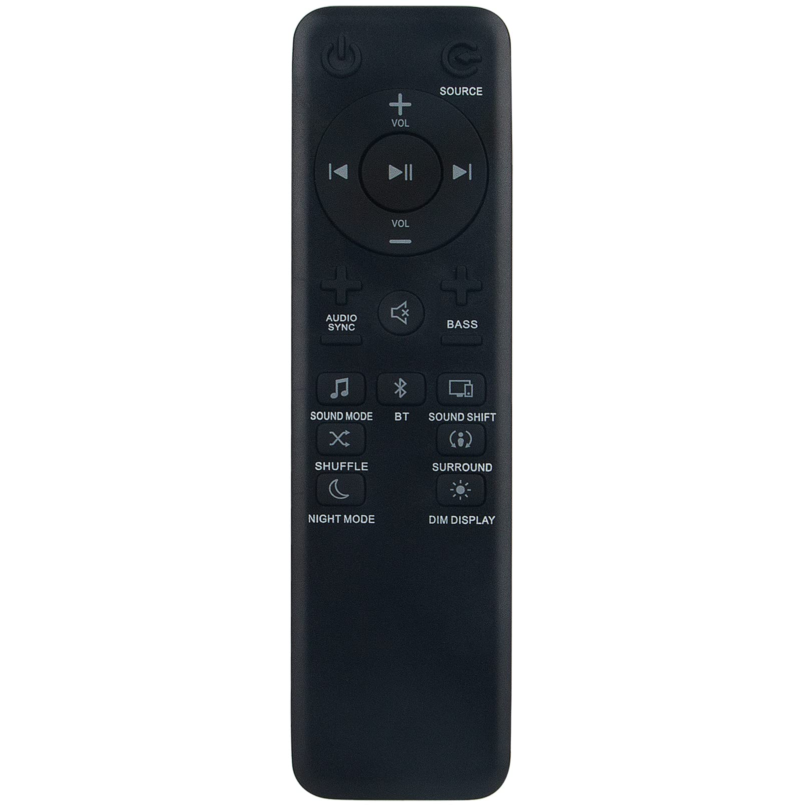 Replacement Remote Control Commander fit for JBL Soundbar JBLBAR51IMBLKBR JBLBAR51BLKAM JBLBAR51IMBLKAS JJBLBAR51BLKAM-Z BLBAR51BLKEP BAR 3.1 BAR 2.1 BAR 5.1-image-41