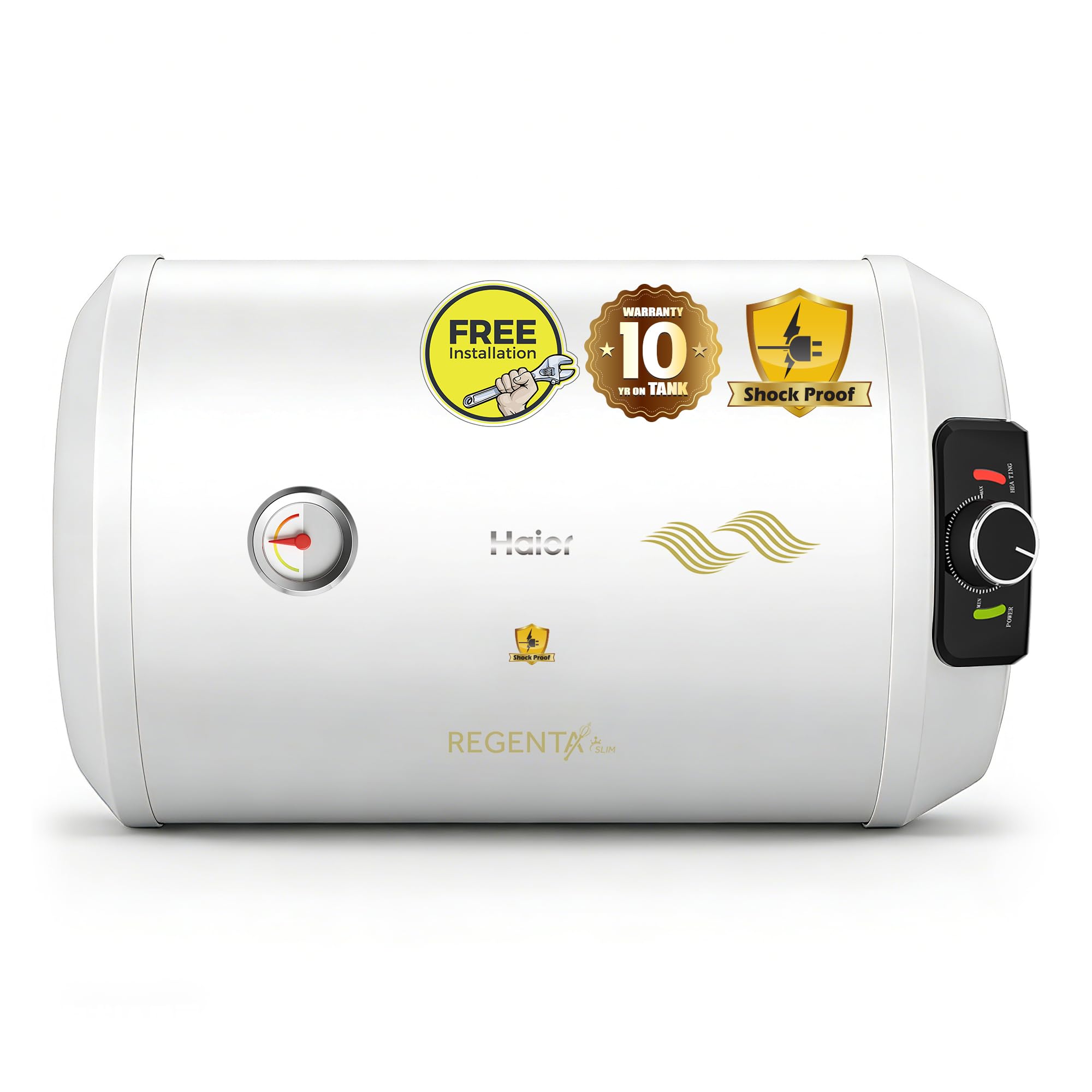 Haier Regenta Slim Water Heater Geyser 15L (Right) | Free Installation| Shock Proof | Saves electricity | Incoloy 800 Element | Super Long 10-Yr Tank 4-Yr Product Warranty-image-18