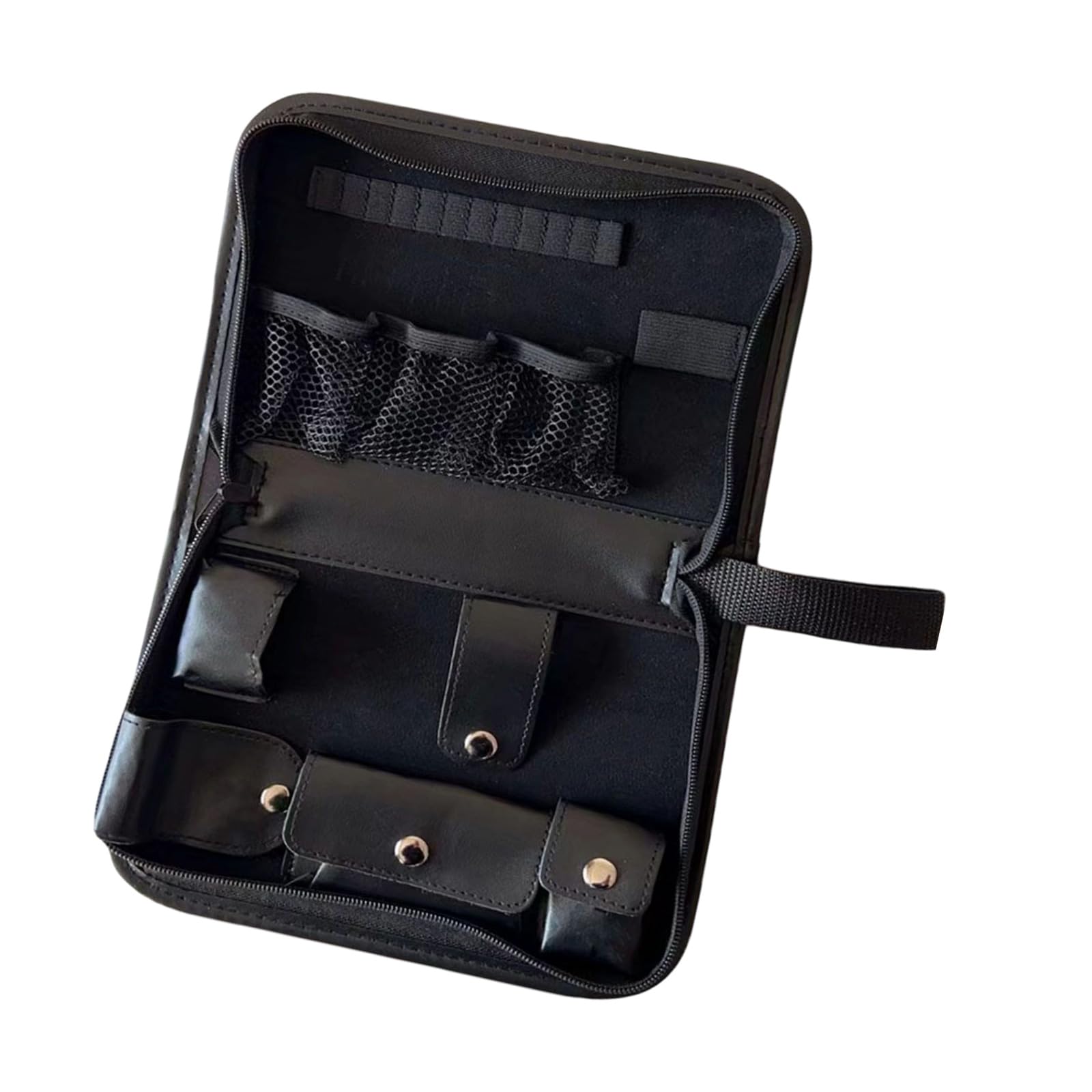 BWANGIAO Premium PU Leather Golf Ball Holder Compact Design Holds 2 3 Balls Tees Rangefinder Accessories For Golfers