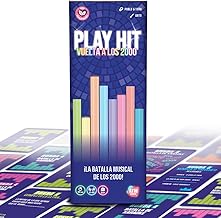Play Hit Back to the 2000s - Board Games Adults Fun and Dynamic - Music in Spanish - Fun with Friends and Family - Original Gift for Men and Women