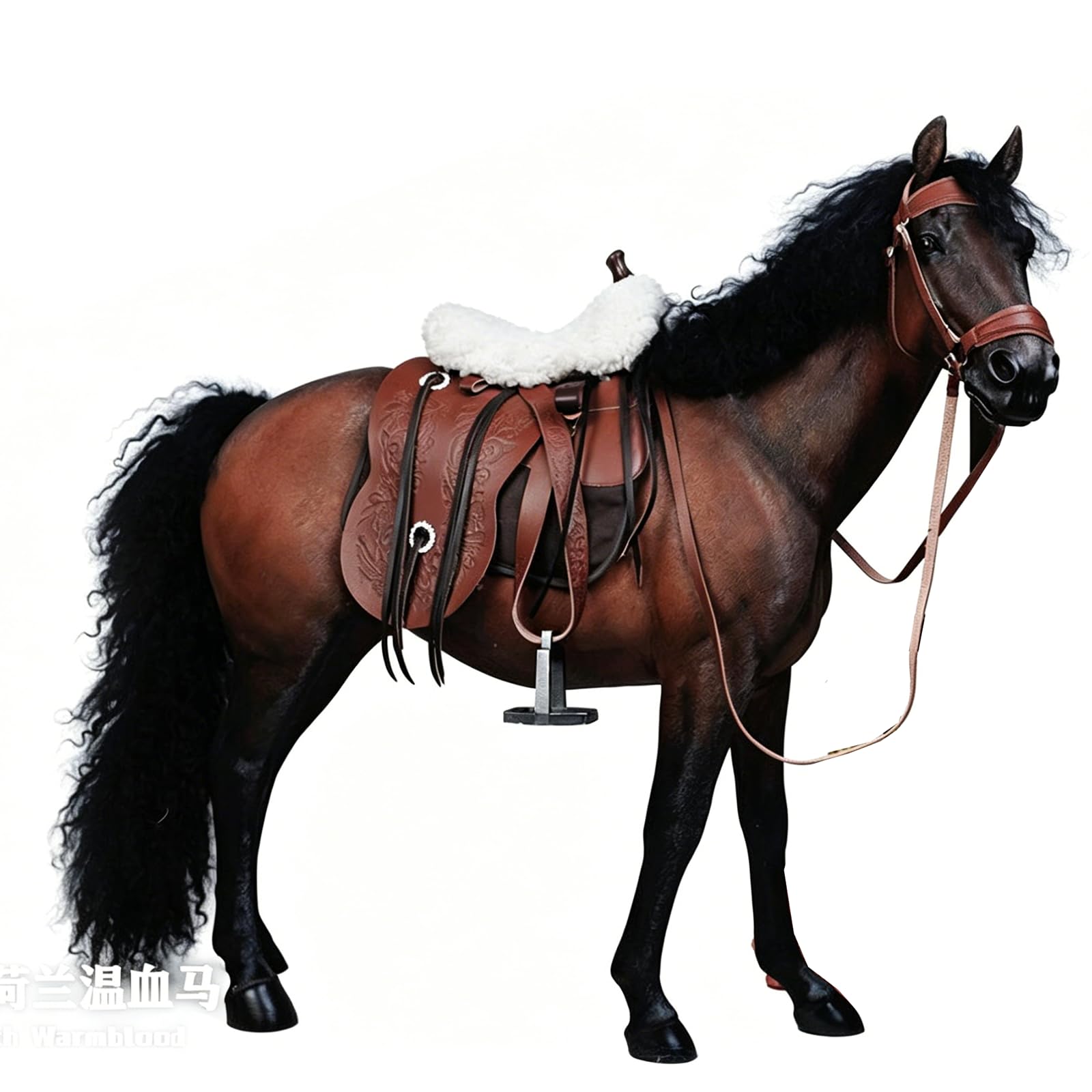 YXCQHZM Horse Figurines Animal Statue Sculpture Figurine Ornaments Horse Sculpture Crafts Horse Party Favors Birthday Gift Cake Toppers (brown)