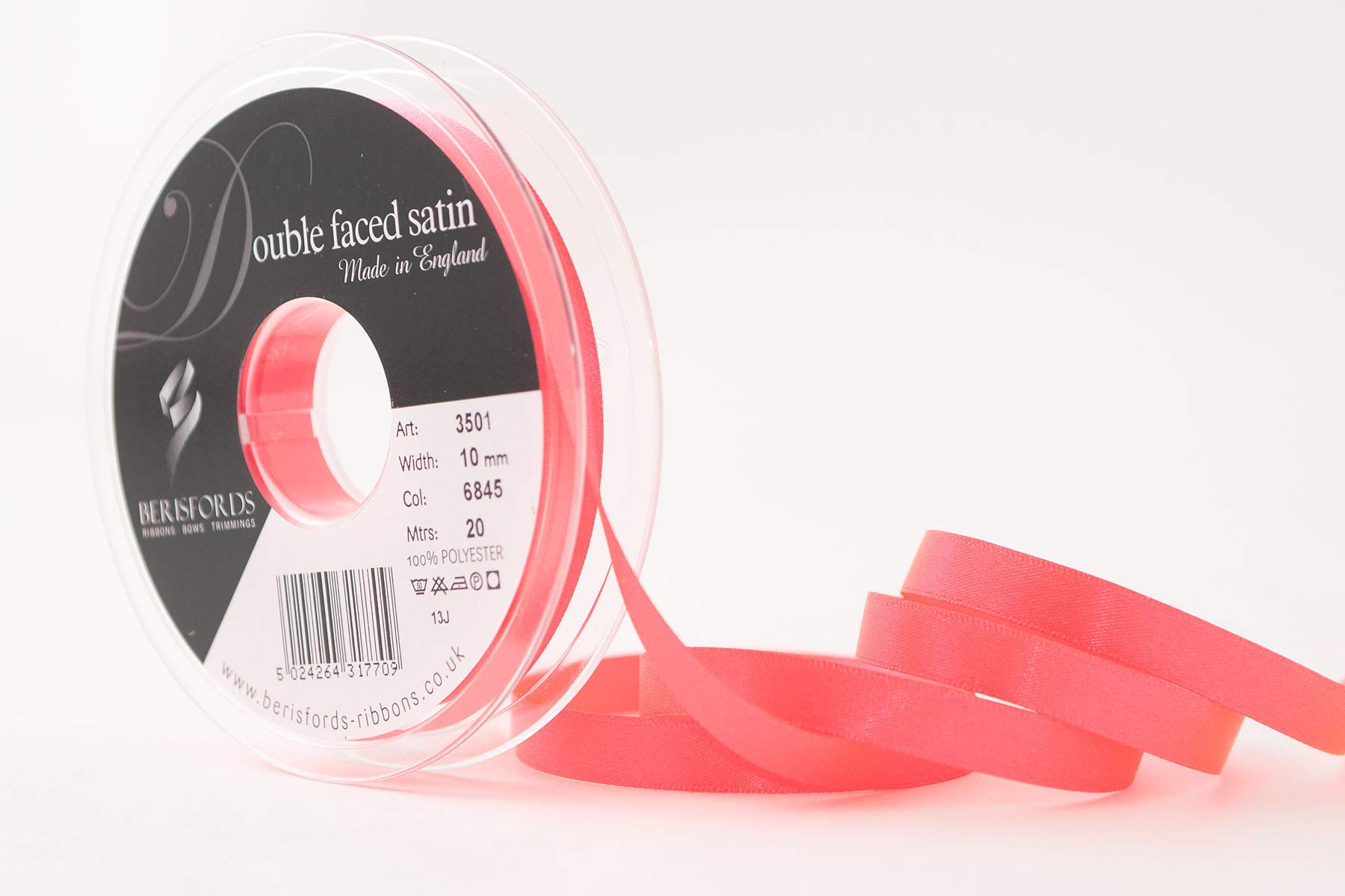 NASTRO DOPPIO RASO 40MM25MT H.Q. ROSA ANTICO - PuntoUno - Foto 6