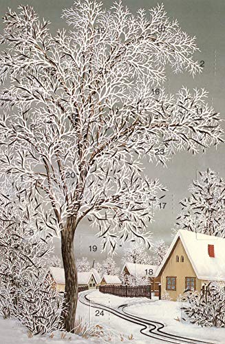 Télécharger Lot de 5 cartes de vœux nostalgie - Carte de vœux - Carte de Noël - Calendrier de l'Avent - Père Livre eBook France