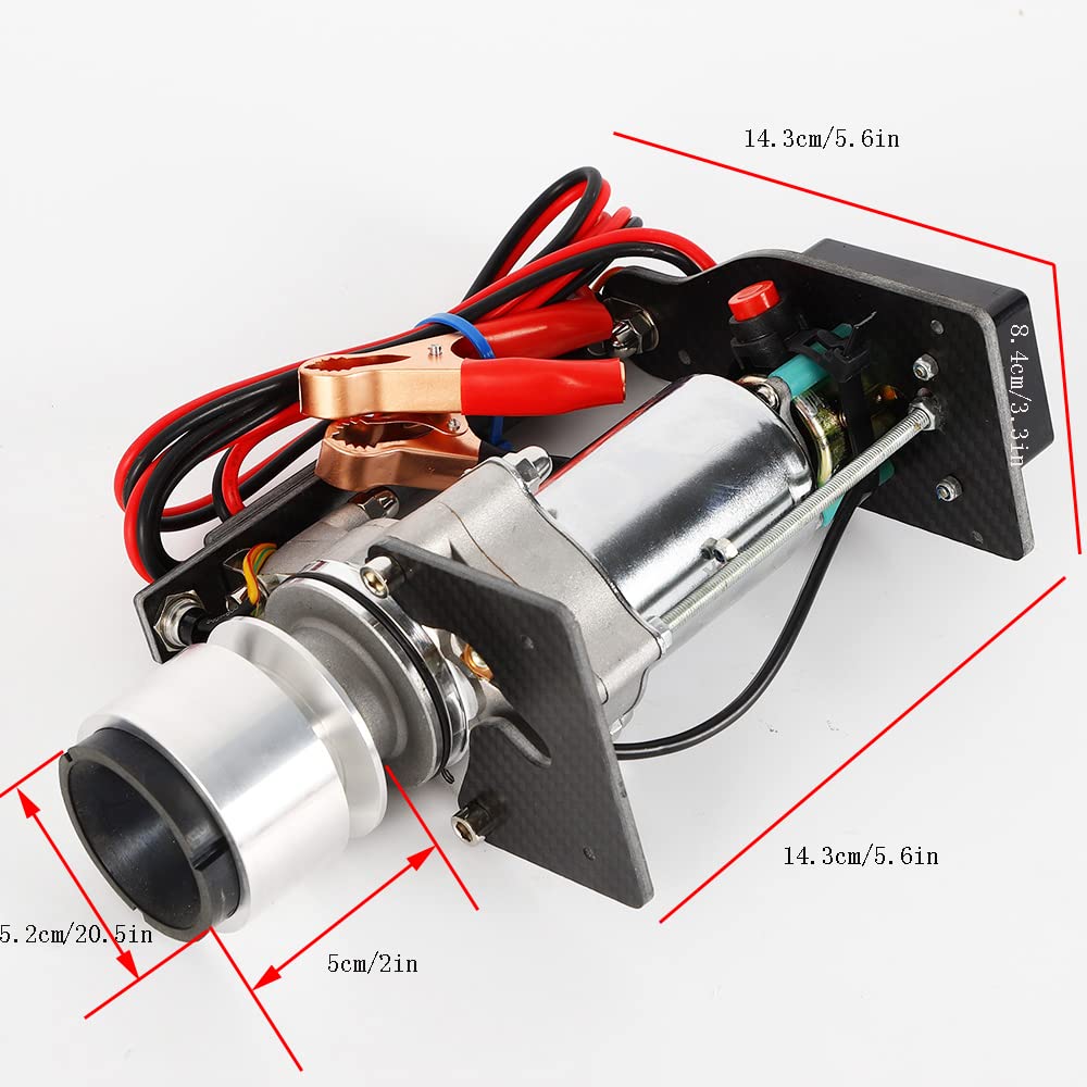 BFDIEEM Strong RC Gas Engine Starter for 15CC-80CC Gasoline Engine, Fixing Wing Airplane