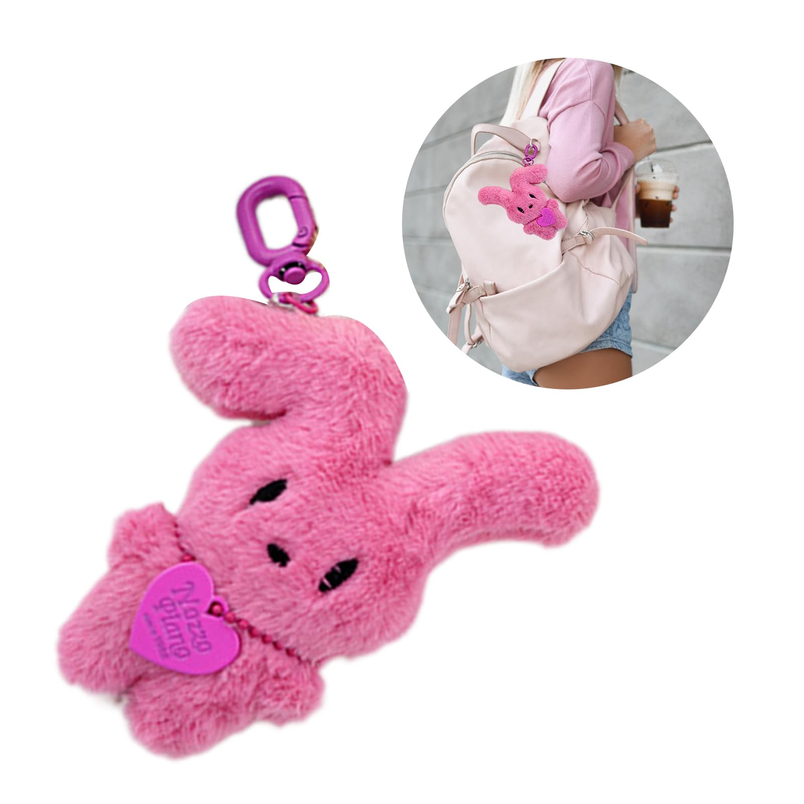 Llavero De Peluche Koi – Colgante De Buena Suerte De 10 Cm – Amuleto Suave Para Bolsos Y Mochilas – Regalo Simbólico Para Mujer Y Niña