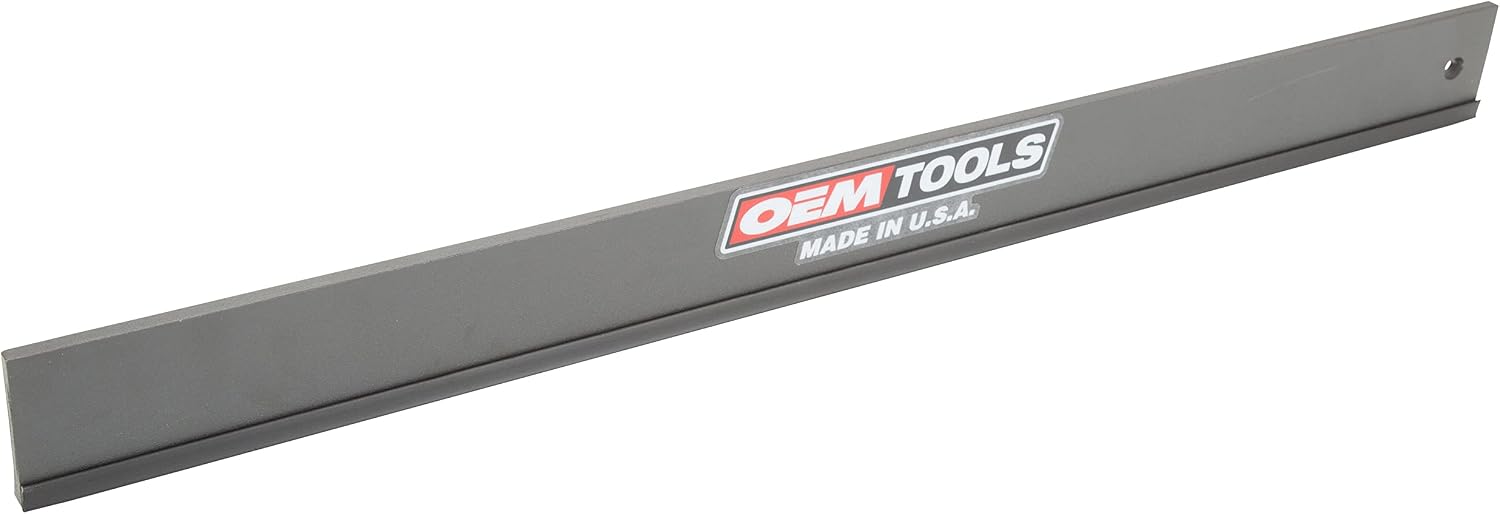 OEMTOOLS 25355 24" Straight Edge Steel Precision Ground Machined Straight Edge, Use with Feeler Gauges for Accurate Automotive Repairs, Checks Cylinder Heads and Engine Blocks, Made in The USA