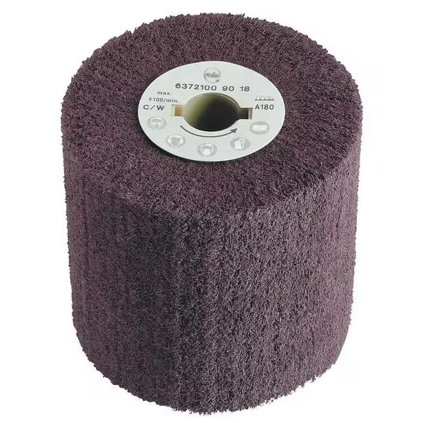 Fleece Wheel, 4 in, 180Grit, For10F050, Mfr: 63721009018-A