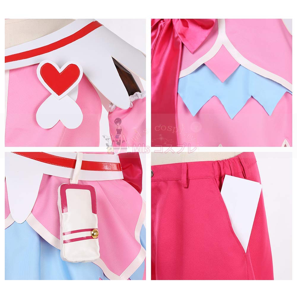 ドキドキプリキュア キュアハート コスプレ 衣装 フルセット Amazon.co.jp: [ラゾエ] ドキドキ!プリキュア 相田マナ／キュアハート
