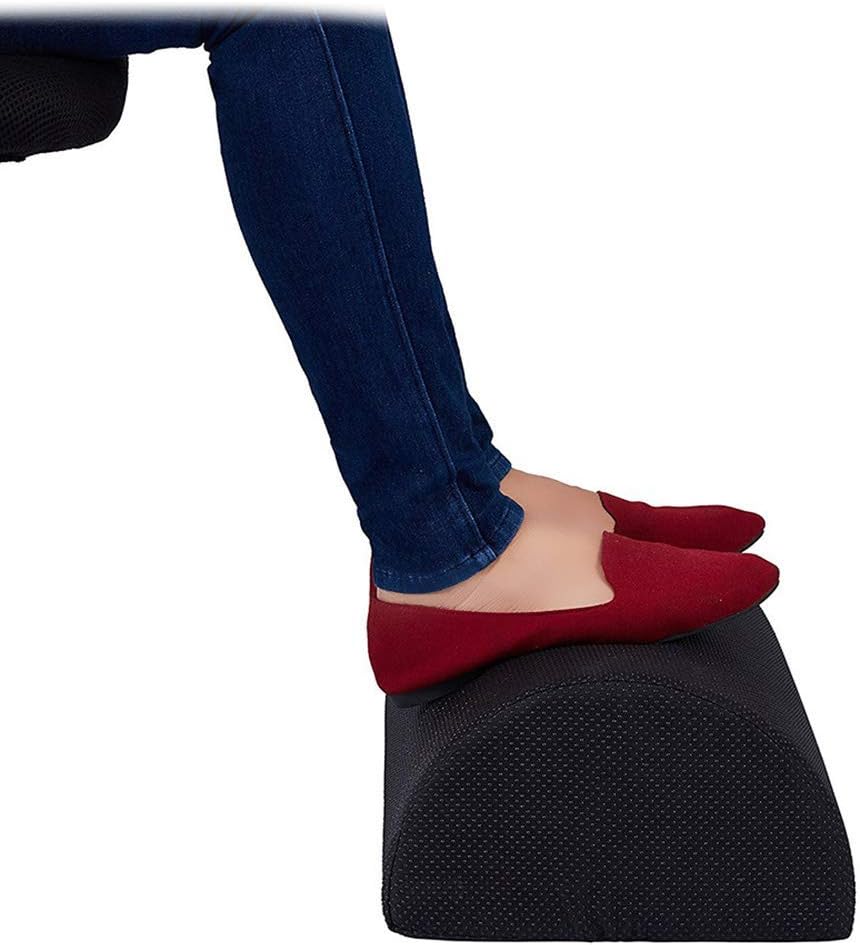 Foot Rest Cushion, DDSKY Ergonomic Adjustable Foot Rest Under Desk