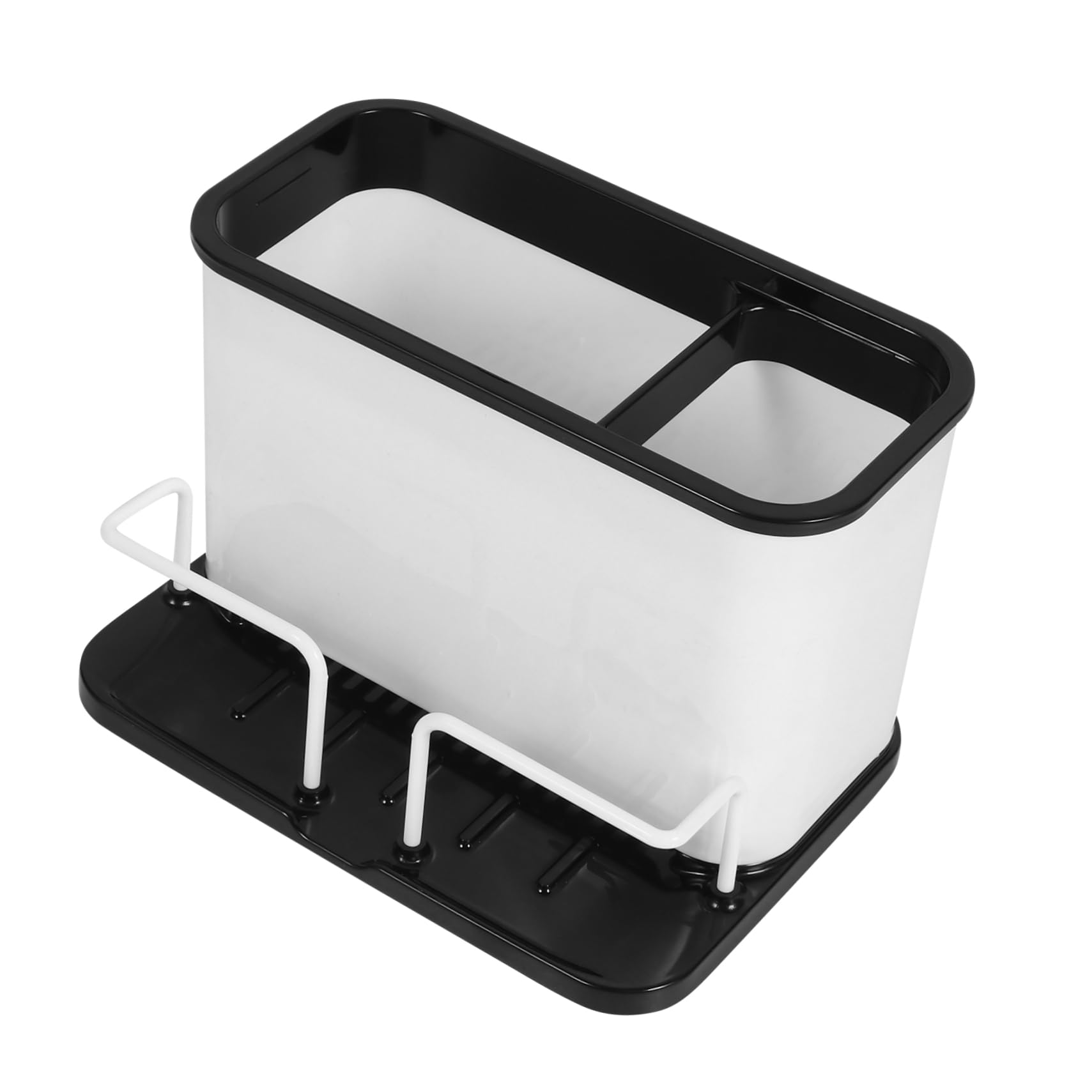 HOLIDYOYO 1pc Multifunctional Chopstick Organizer with Drainage Detachable Utensil Storage Holder for Kitchen Counter Design Stylish and Practical Holder
