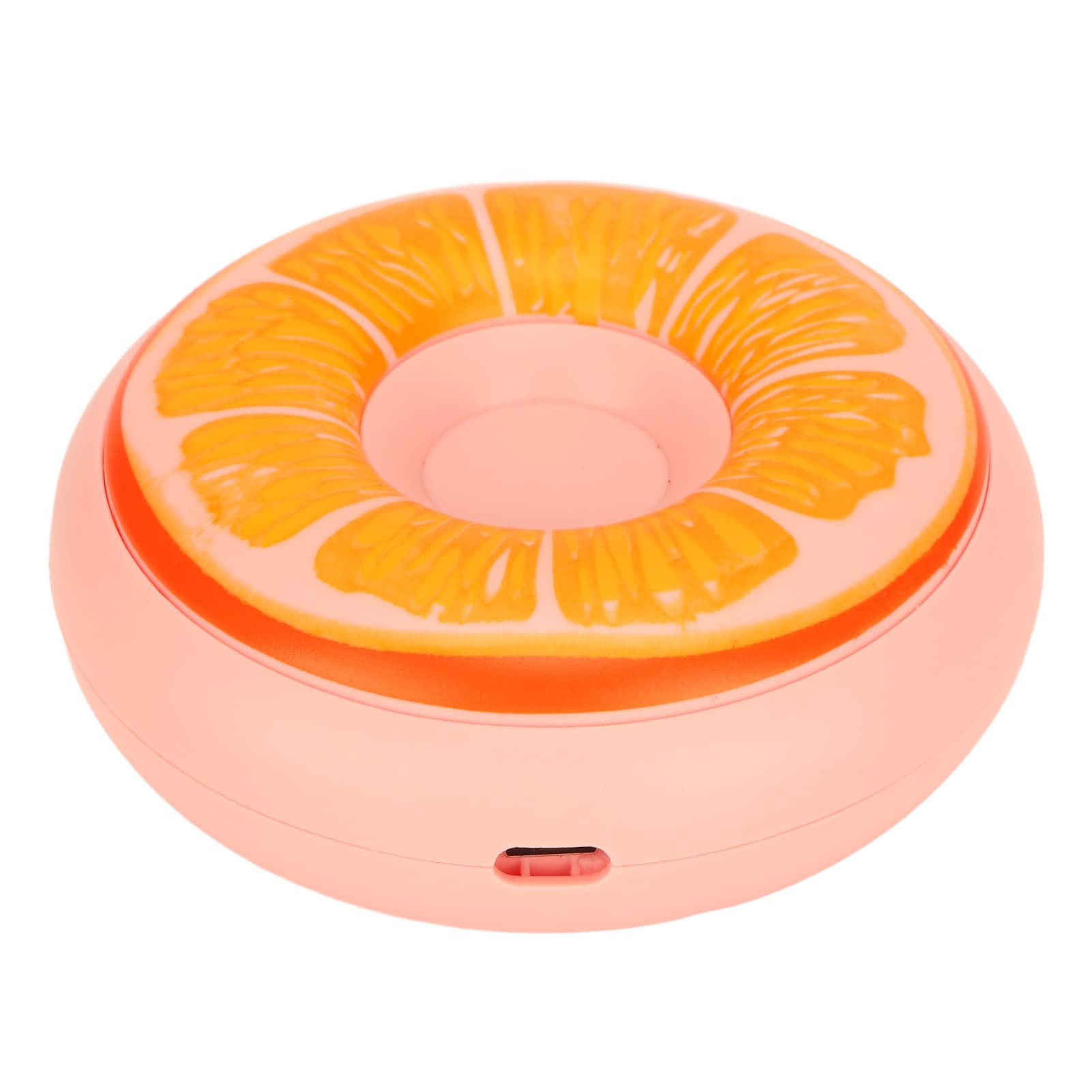 Pocket Hand Heater, USB Rechargeable 3S Fast Heating Electric Hand Warmer Doughnut Shape Palm Size Cute for Travel for Home (Pink F)-picture-29
