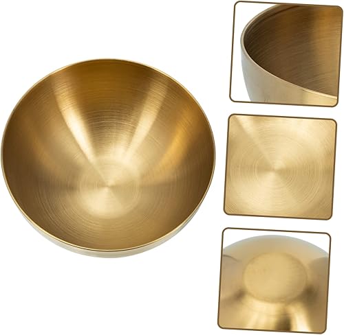 Miniatura 2 de Cabilock Juego de cuencos de acero inoxidable estilo coreano para ensalada, cocina, diseño de ahorro de espacio al aire libre para amigos