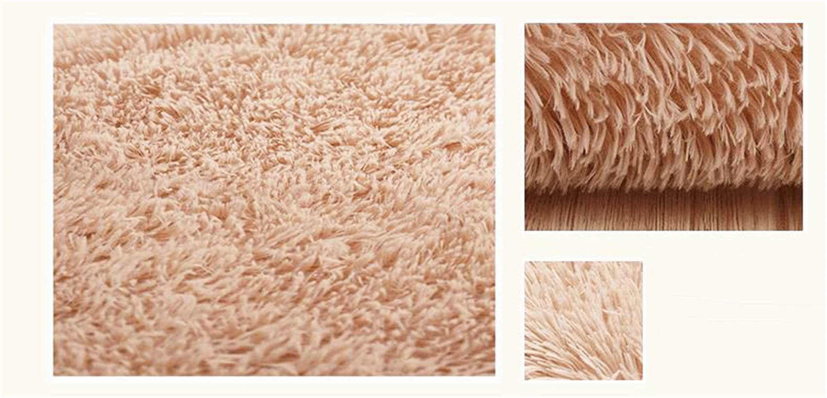 Super Soft Round Area Tappeto Indoor Moderno Soggiorno Camera da Letto Cucina Cucina Circolare Pavimento Carpet Zerbino Zotto Yoga Tappeto da Gioco Play Tent Tappeto,Bianca,200cm
