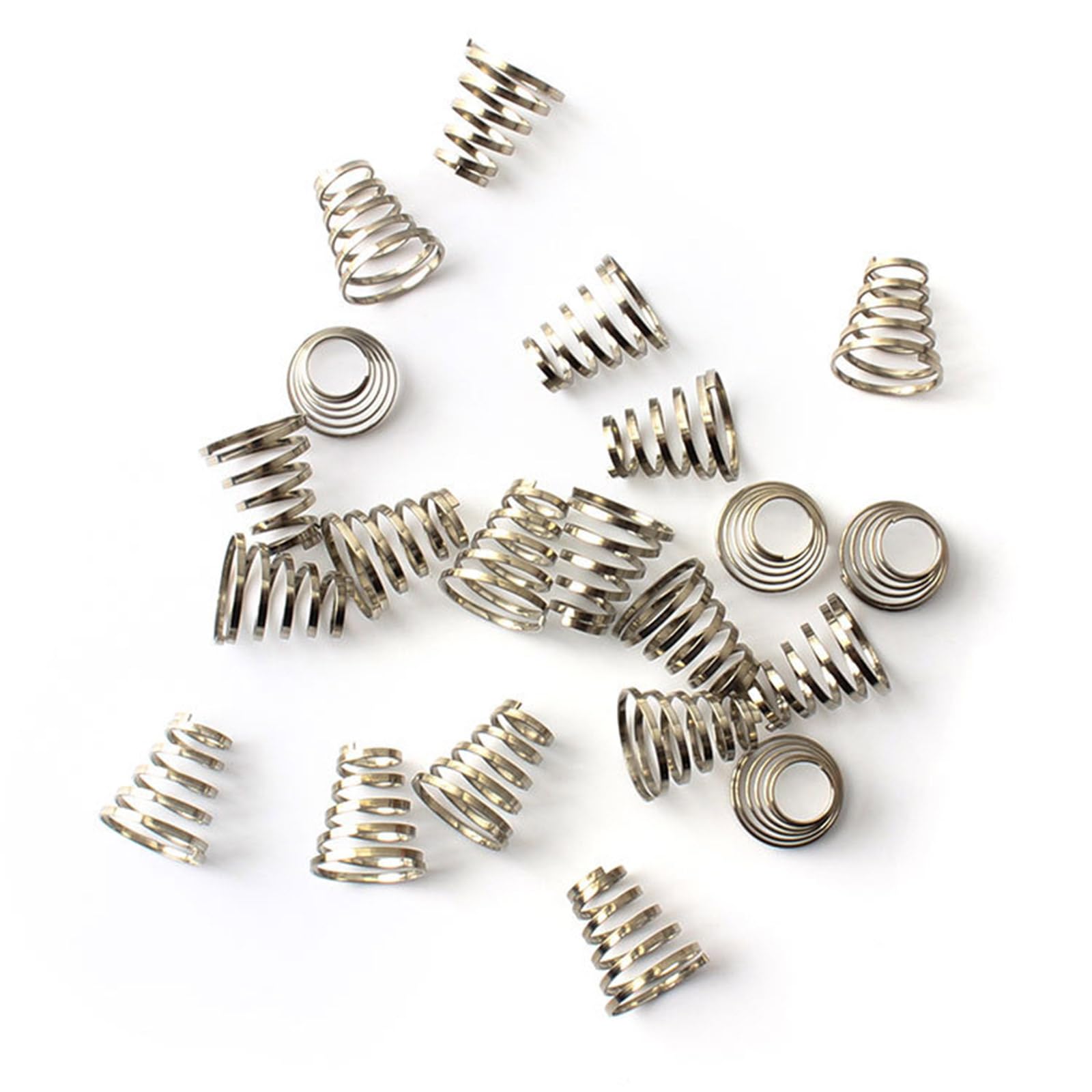 Molle per ruota bicicletta acciaio inox mozzo sgancio rapido mountain bike strada