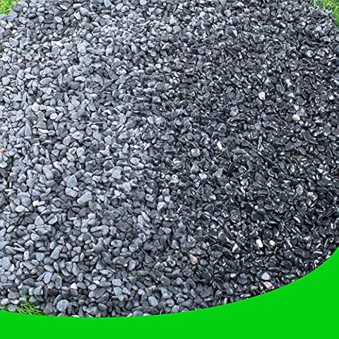 Succulent Rocks Coarse Sand for Plant 18lb 1/5" Natural Stones Aquarium Gravel for Bonsai Cactus Rocks Terrarium Vase Fillers Fish Tank Garden Decor (Black) Cover