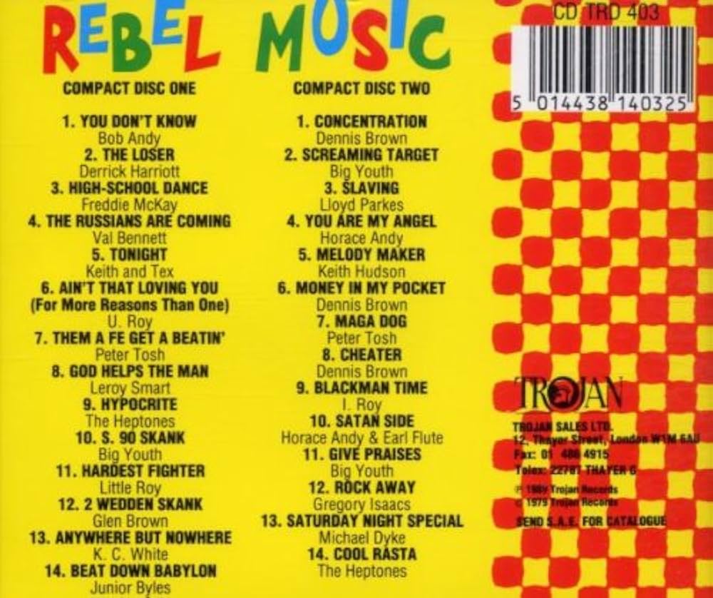 その他 LP Various Rebel Music - An Anthology Of Reggae Music none Trojan Records /00250 Rebel Music - An Anthology Of Reggae Music – 2 x Vinyl (LP