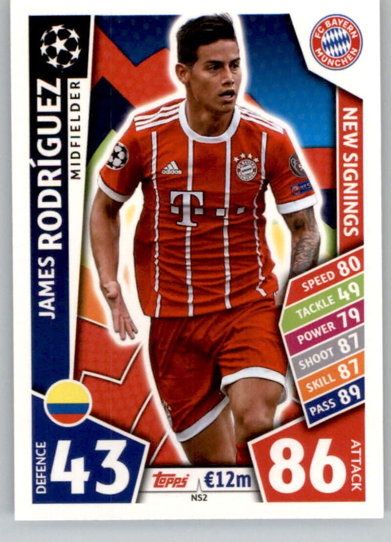 Amazon.com: 2017-18 Topps UEFA Champions League Match Attax New