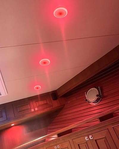 Miniatura 8 de Luz LED de techo de barco de 12 V de doble color con interruptor táctil regulable montada en superficie para caravana, caravana, camioneta,