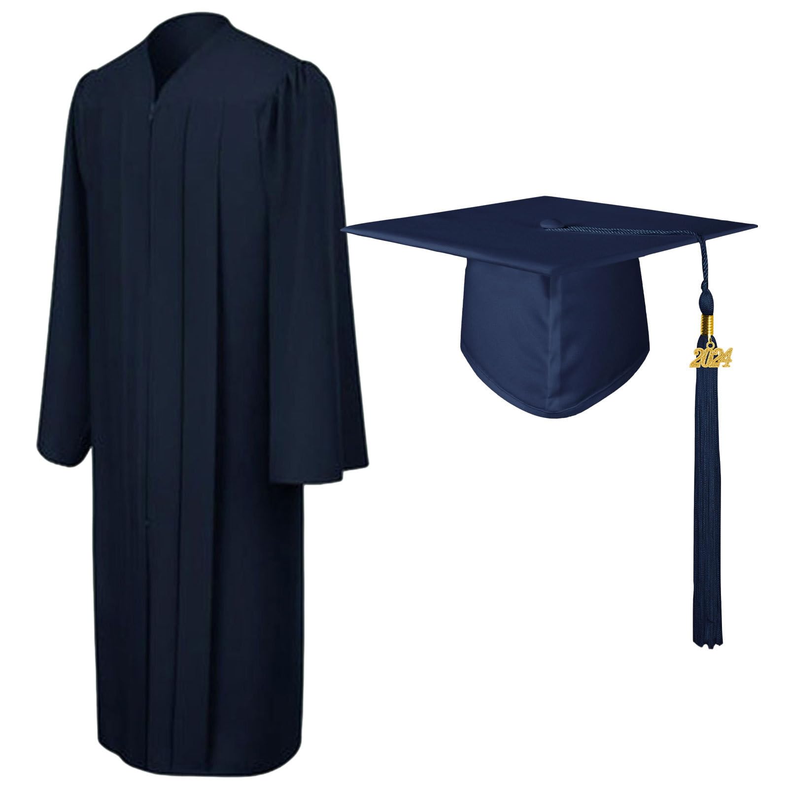 Buy Genericgraduation Cap And Gown 2024 Adult Bachelor Graduation Gown