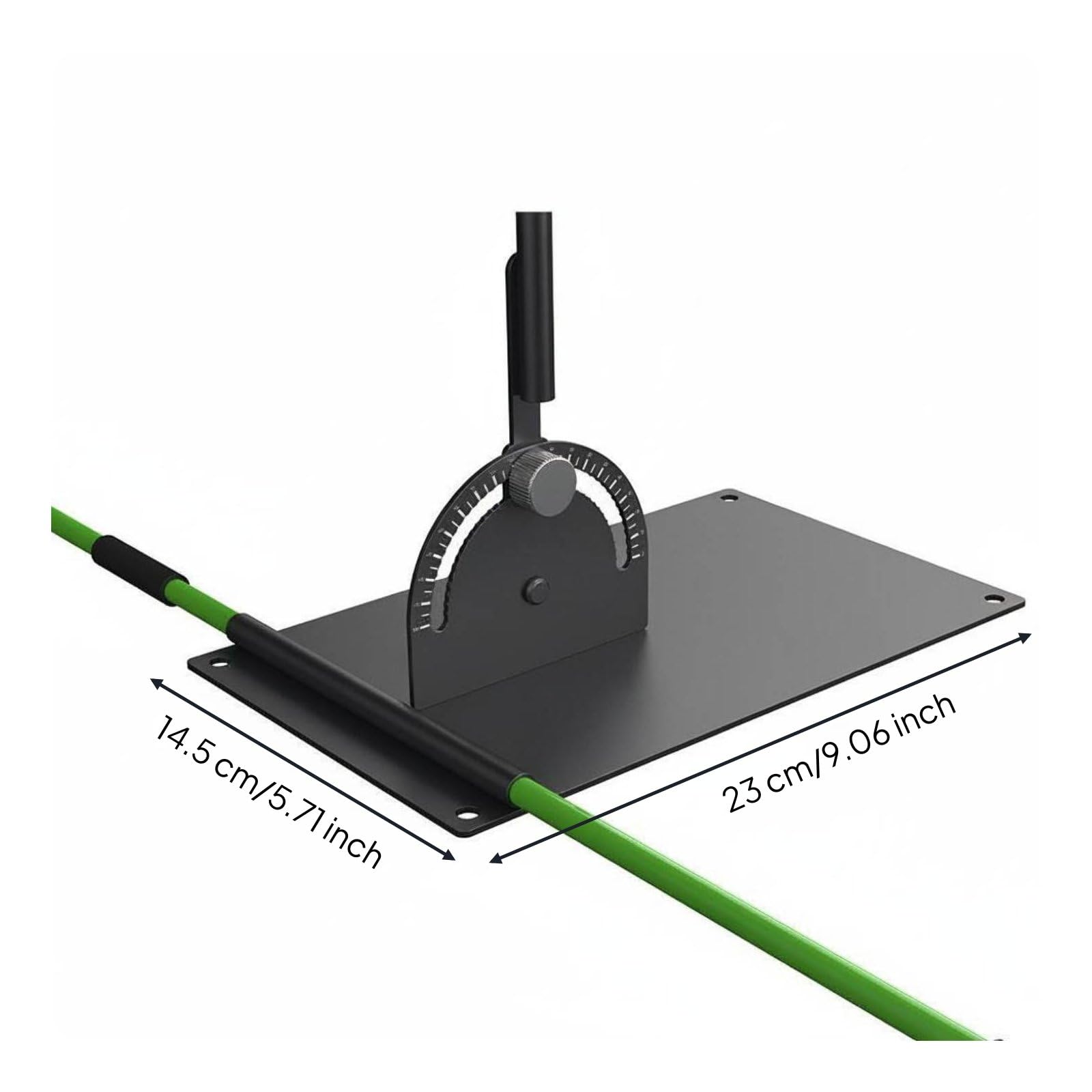 harayaa Dispositivo de Entrenamiento de Golf con Plano de Swing Regulable y Rotación Completa para Desarrollar Consistencia y Precisión para Golfistas en Interiores O Exteriores