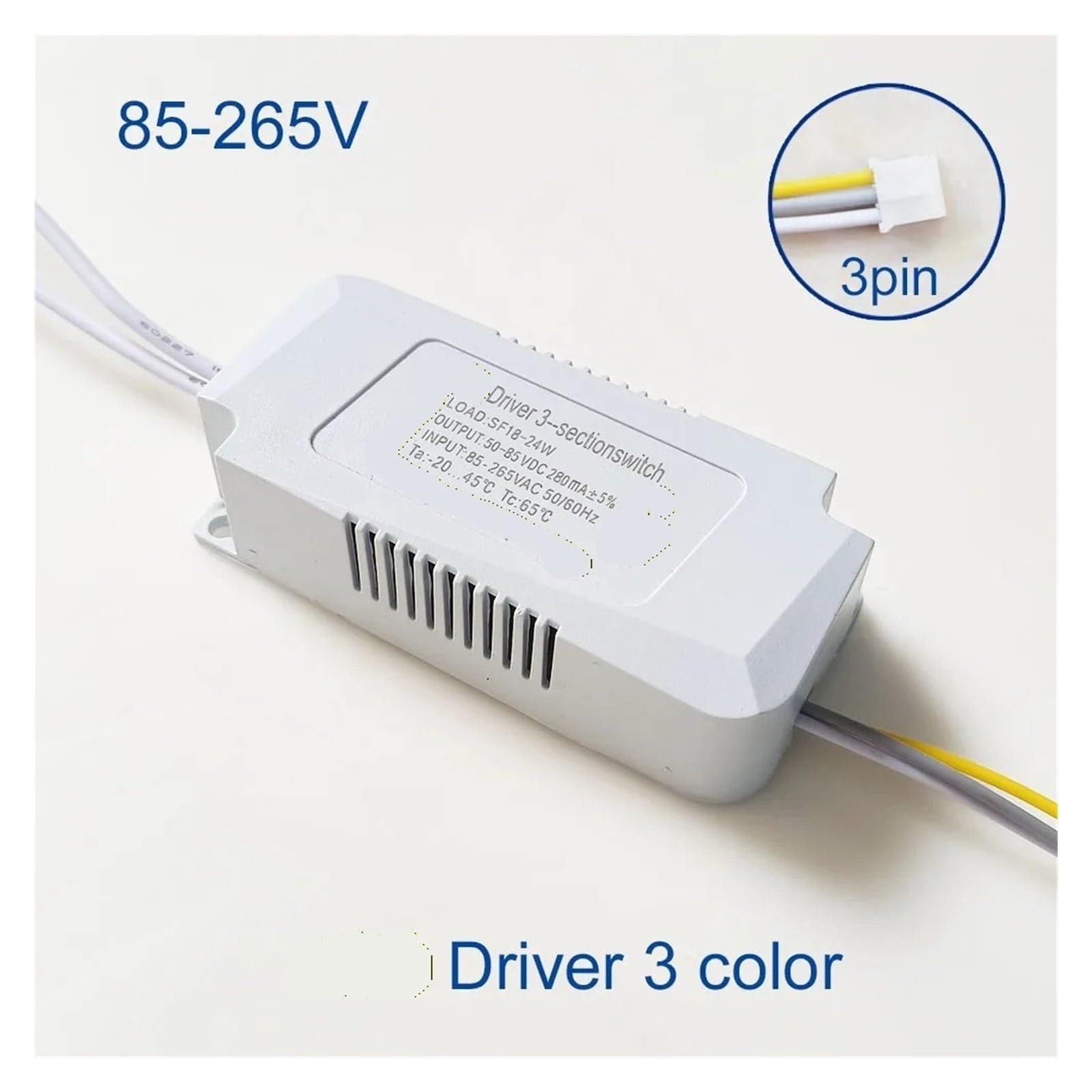 Adaptador de controlador AC85-265V for iluminación