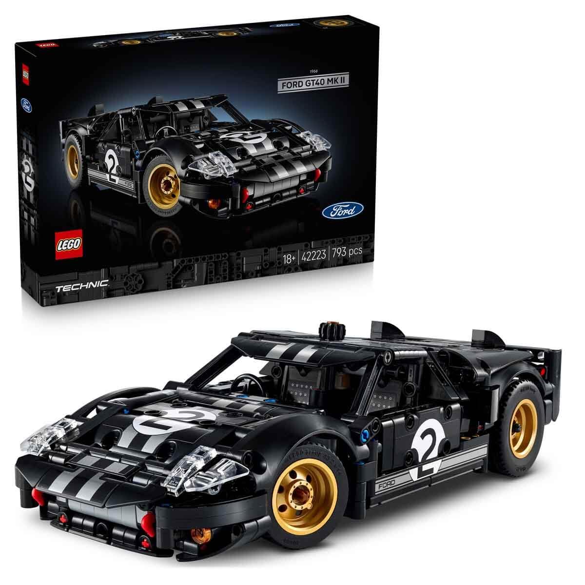 LEGO Technic 1966 Ford GT40 MKII Race Car - Model Classic Car