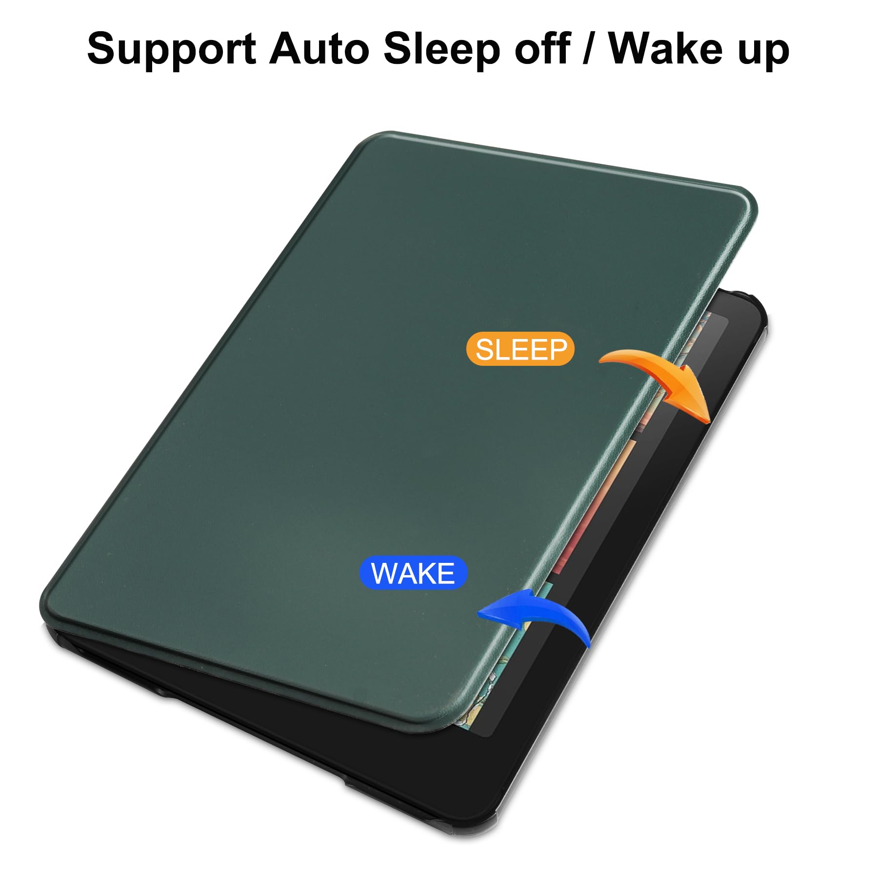 Kindle Paperwhite 12th Gen Colorsoft Signature 1st Gen 2024 Custodia Protettiva Sottile Leggera Auto Sleep/Wake 7 Pollici