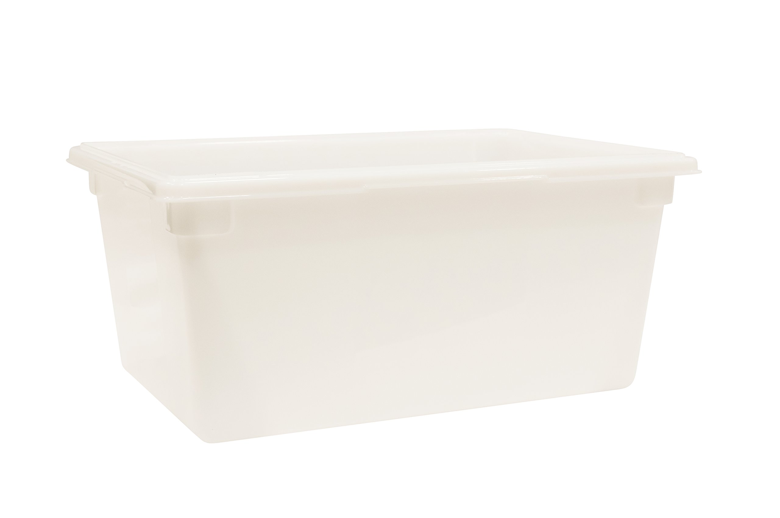 Commercial Products Food Storage Box by Rubbermaid – 16.5 Gal, 63.0 liters, Polyethylene, White, Model FG352800WHT