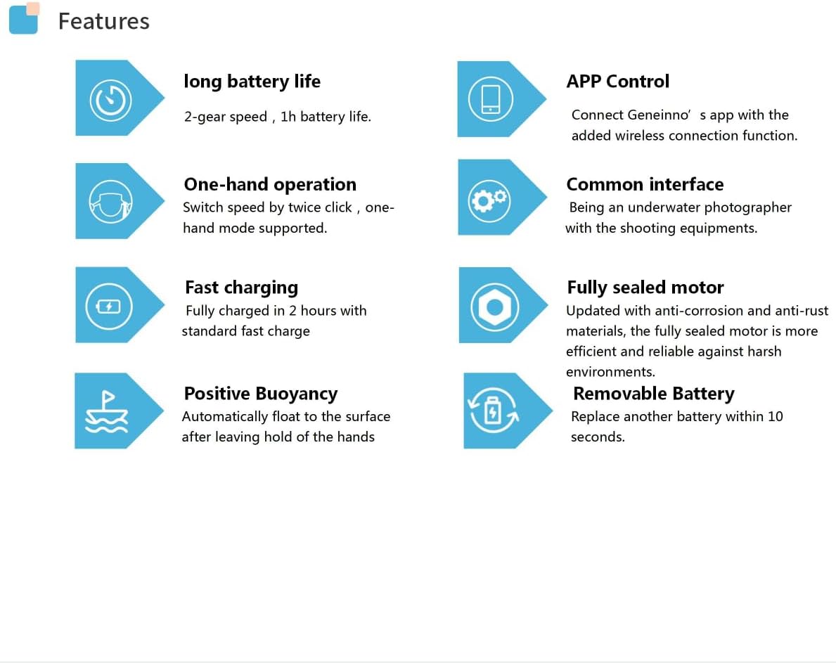 Diving equipment for 500 W Electric Scooter Underwater Scooter Extension Equipment equipment for SEMEOO SMOOOO SNORGING for Snorkeling Snorkeling 4 61f qJ8ekwL. AC SL1190