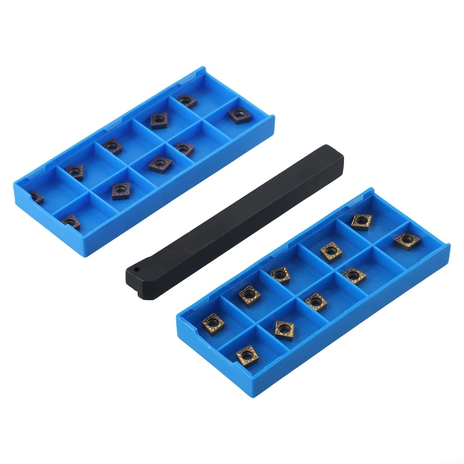 Tenedor de torneado del sistema SCLCR1010H06 de la herramienta del torno del CNC con 20 partes movibles del carburo CCMT060204 para el mecanizado externo