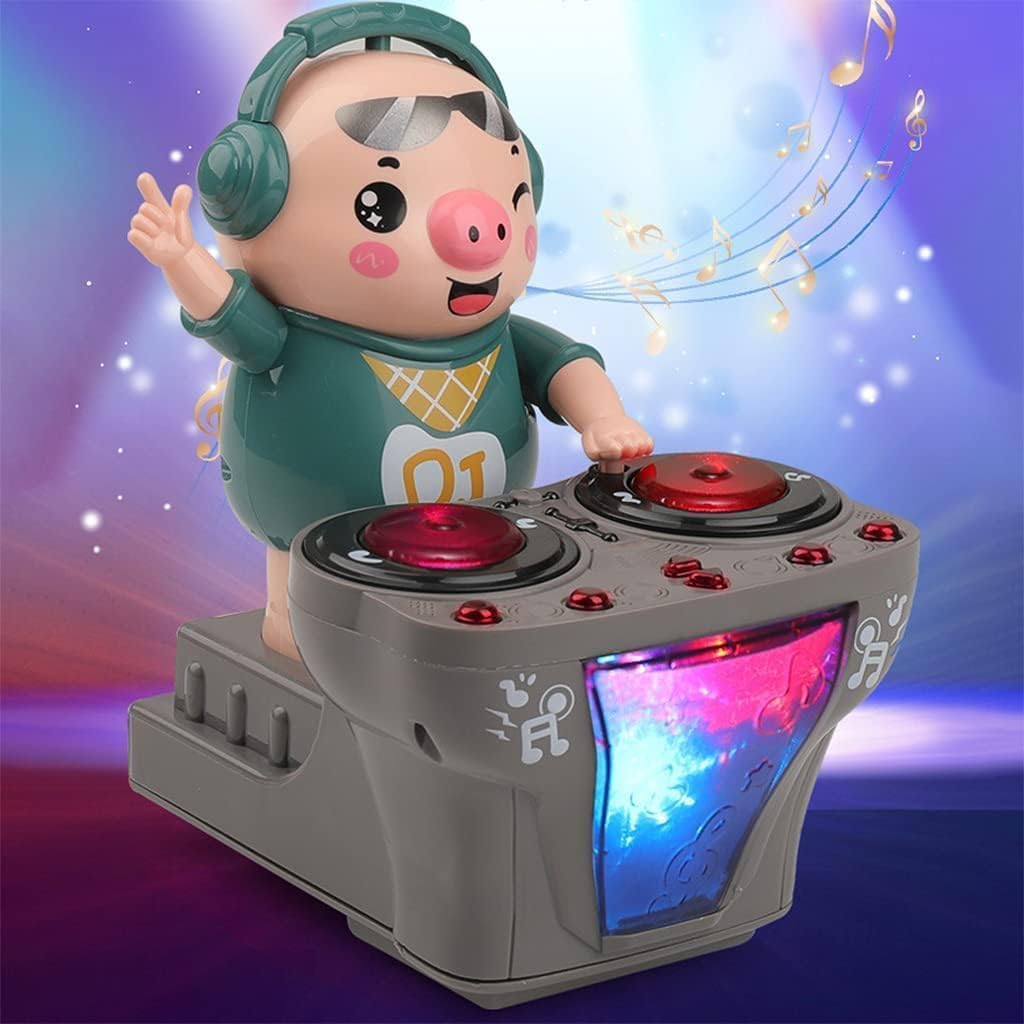 GoyalS Dj Robot Toy For Kids With Led Lights, Musical Toys For Kids, Battery Operated Toys, Dj Rock Pig Robot, Crawling Toys For Kids Muticolor - Multicolor (B0CR4B2BL5) Amazon Price History, Amazon Price Tracker
