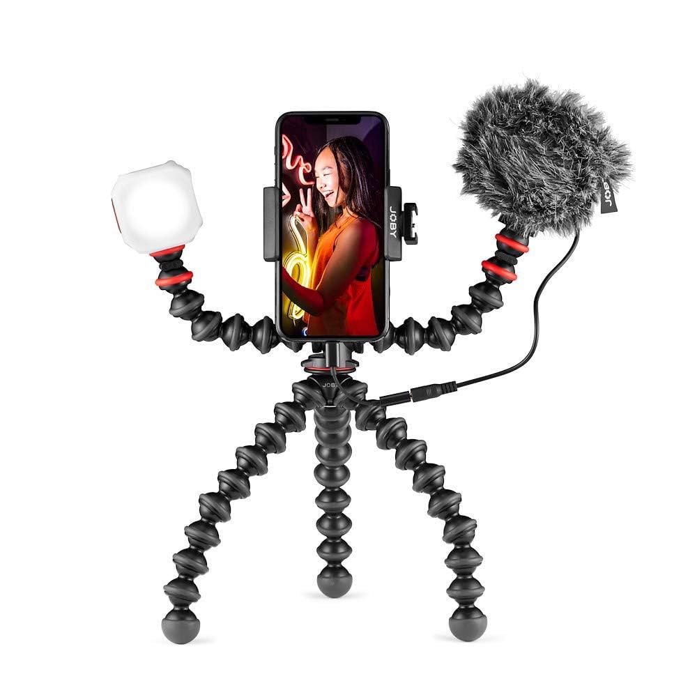 JOBY GorillaPod Mobile Vlogging Kit (Smartphone Rig, Micro