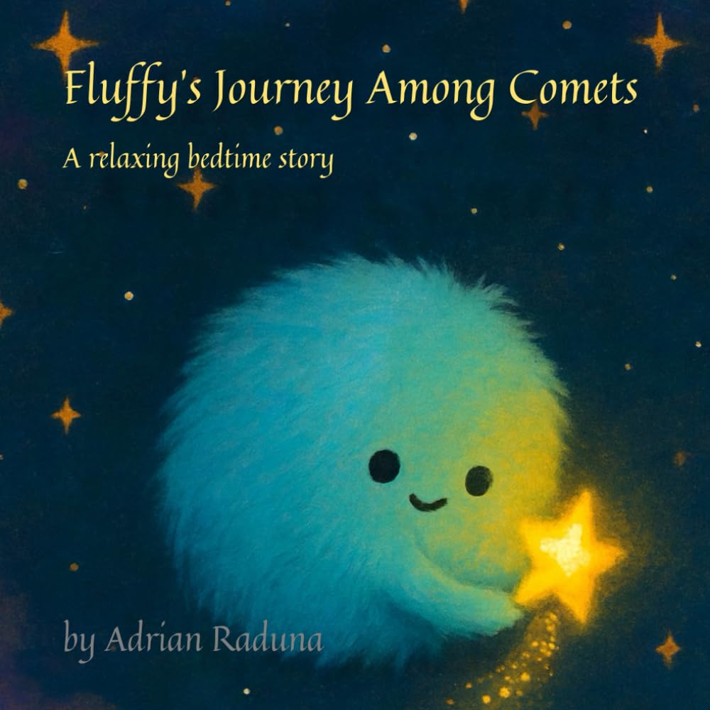 FLUFFY'S JOURNEY AMONG COMETS: Relaxing bedtime story