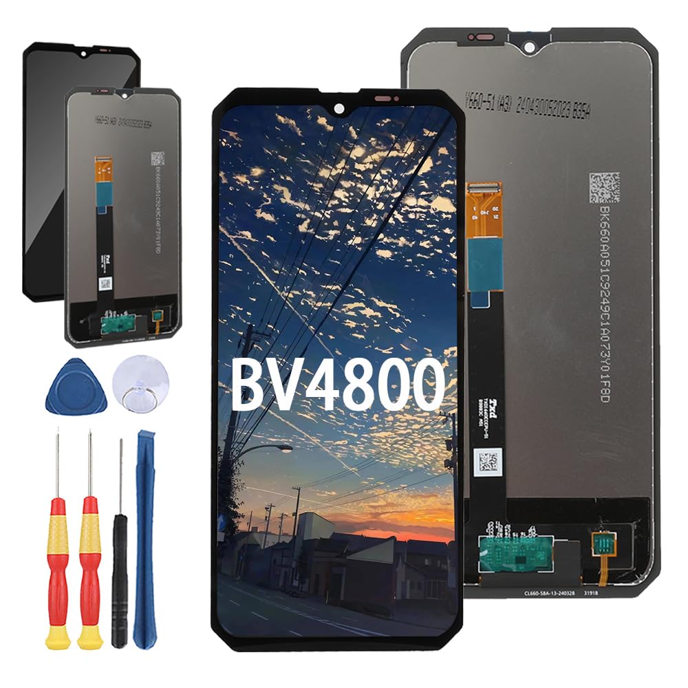 Écran LCD + Vitre Tactile Pour Blackview BV4800 Pro - Noir, Générique, Neuf, Remplacement Complet