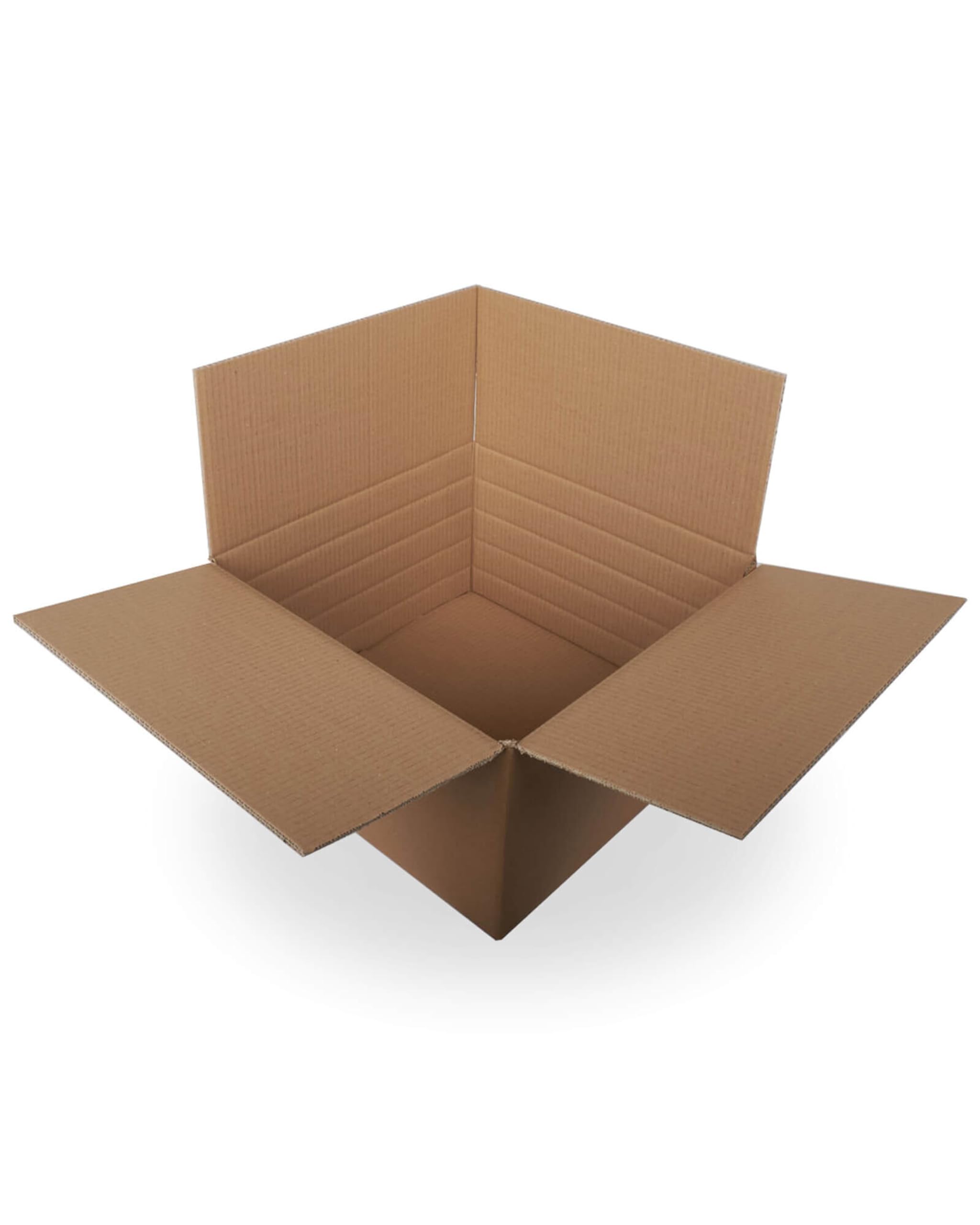 KK Verpackungen® Felgenkarton | 16 Stück, 16" 45 x 45 x 24 cm, Doppelwelliger Versandkarton für eine 16 Zoll Felge mit variabler Kartonhöhe | Zweiwellige Versandverpackung für Felgen