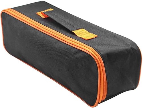 Bolsa de herramientas de alta resistencia, organizador de herramientas de 14 pulgadas, bolsa de almacenamiento de herramientas de boca ancha para