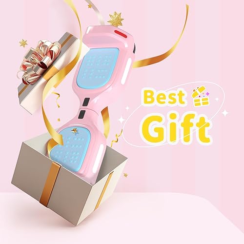 Miniatura 6 de SIMATE 6.5" Bluetooth Scooter, LED Lights & APP & Music Speaker, Long Battery Life, Gifts for Kids & Adults & Girls & Boys, for All Ages