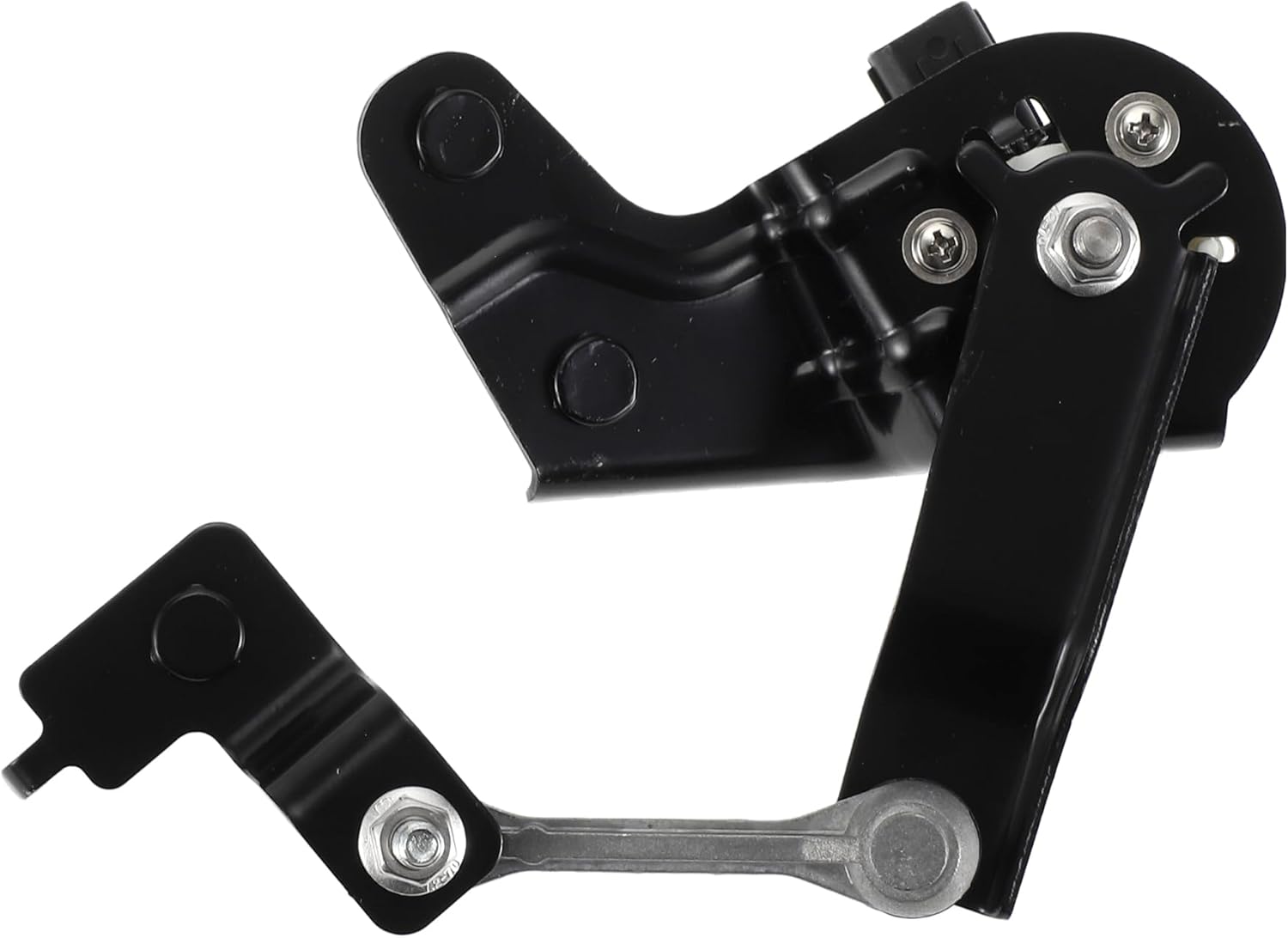 Air Suspension Ride Height Level Sensor Compatible for Subaru Outback Legacy 15-19, Durable ABS Plastic Black Rear Left Side Headlight Level Sensor