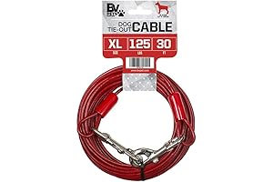 BV Dog Tie Out Cable: Unleash Your Pet's Freedom Safely and Securely