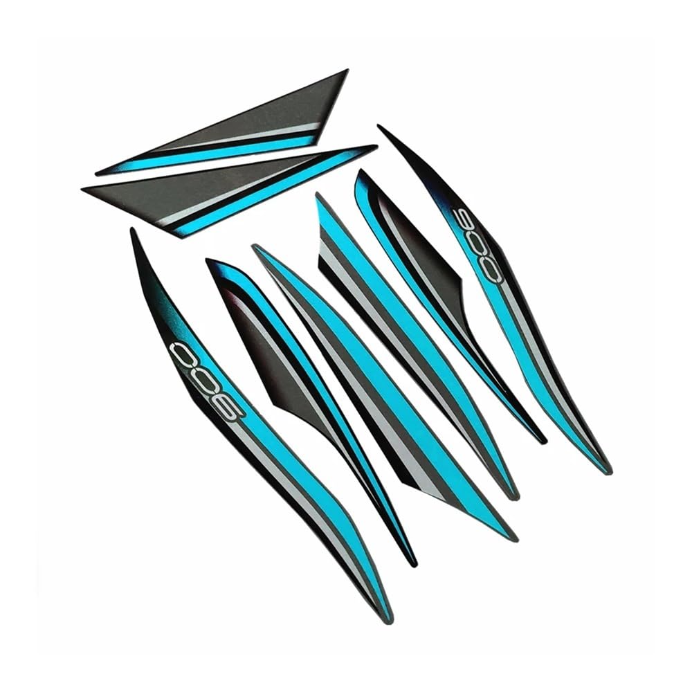 Sticker Fairing Stickers for Ka&wasaki Z900 2017 2018 2019 Motorbike Full Kit Fairing Sticker Decal Stickers Fuel Tanks Pads