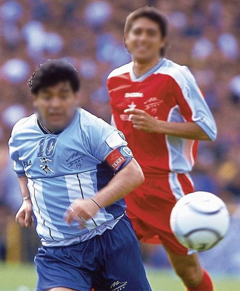 マラドーナ 引退記念試合ユニフォーム マラドーナ引退記念試合 記念ユニフォーム - メルカリ