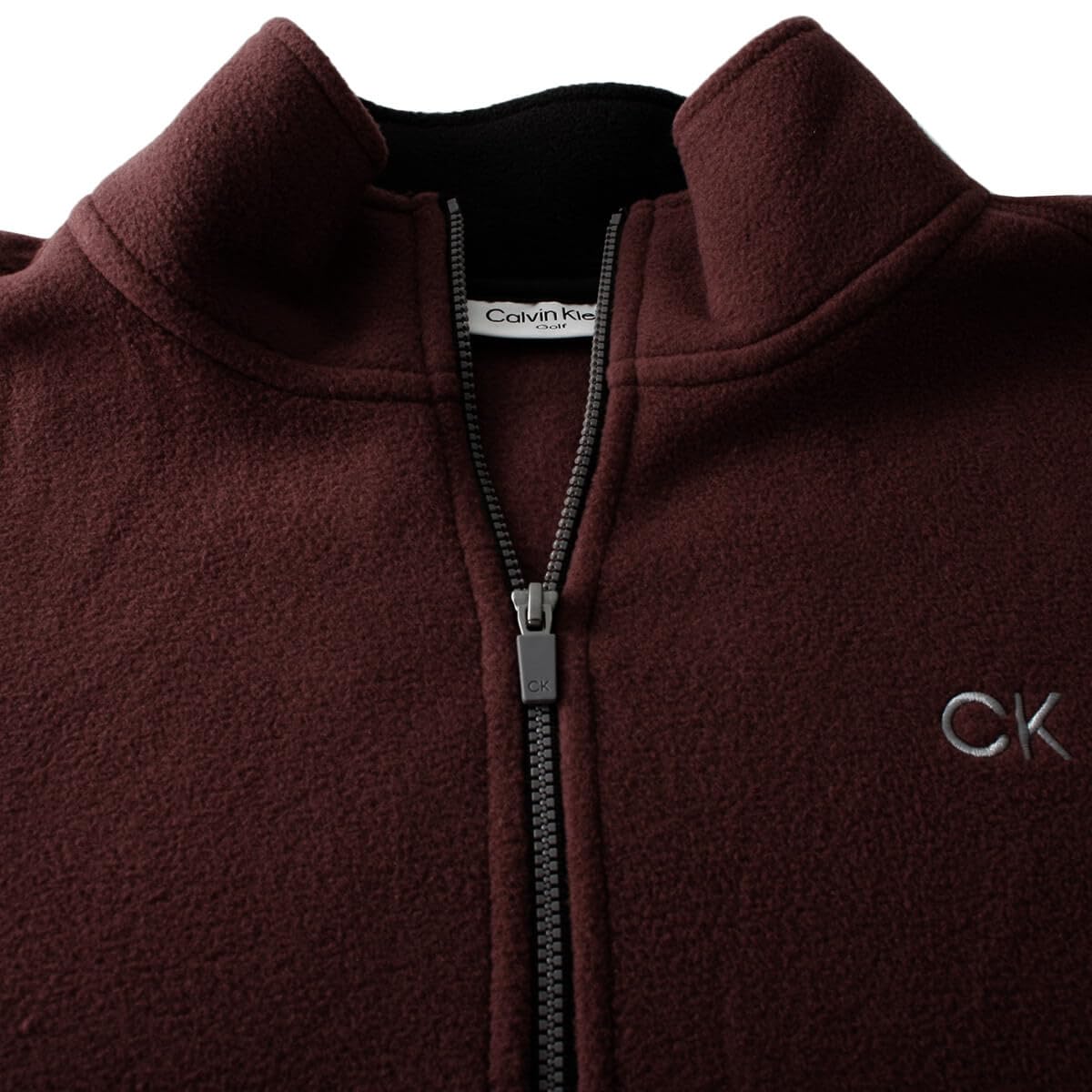 Calvin Klein Suéter Golf elástico con Forro Polar y 1/2 Cremallera 2026 Hombre
